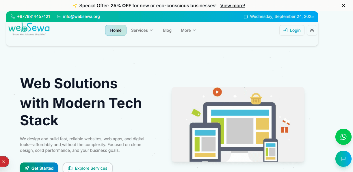 Digital Services with Blogging